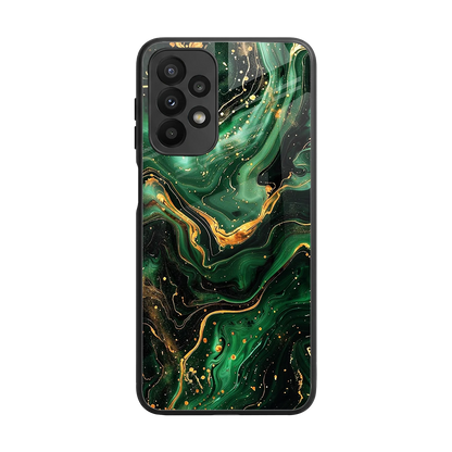 Golden Forest back phone cover | glass case for samsung galaxy a23