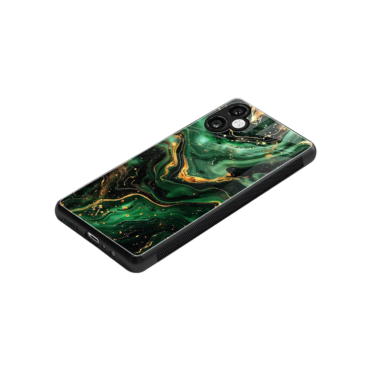 Golden Forest stylish phone case for samsung galaxy a06 5g | glossy glass and slim fit