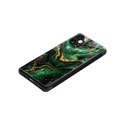 Golden Forest stylish phone case for samsung galaxy a06 5g | glossy glass and slim fit