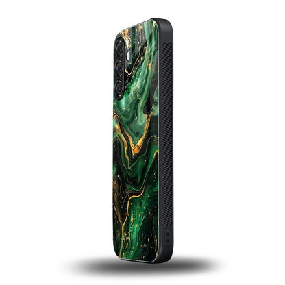 Golden Forest samsung galaxy a55 5g mobile cover | shockproof glass phone case
