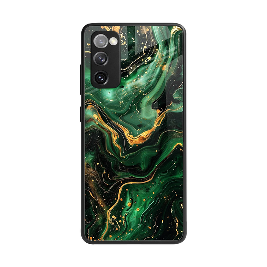 Golden Forest back phone cover | glass case for samsung galaxy s20 fe
