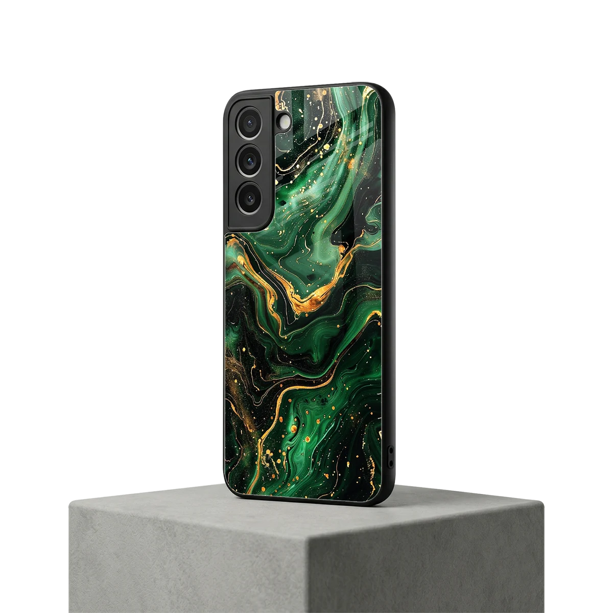 Golden Forest samsung galaxy s22 mobile cover | shockproof glass phone case