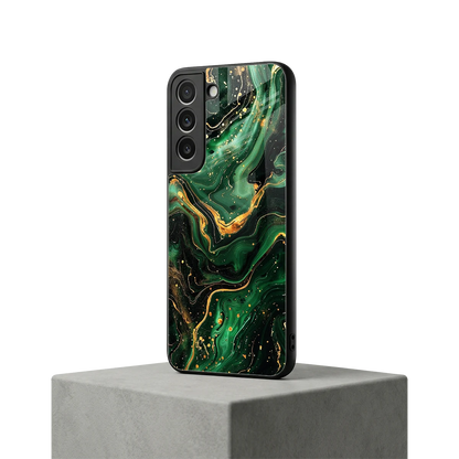 Golden Forest samsung galaxy s22 mobile cover | shockproof glass phone case