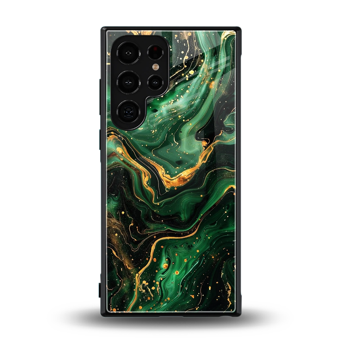 Golden Forest back phone cover | glass case for samsung galaxy s23 ultra