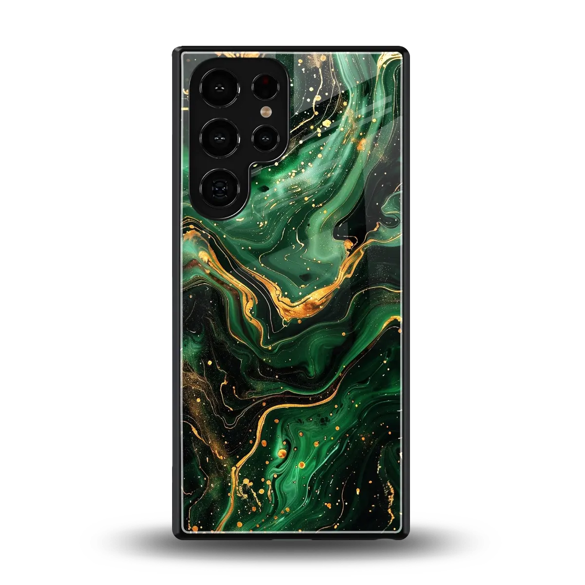 Golden Forest back phone cover | glass case for samsung galaxy s25 ultra