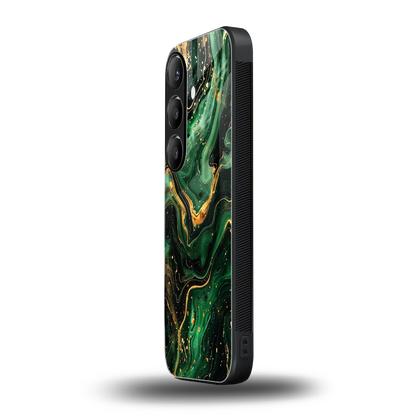 Golden Forest samsung galaxy s24 mobile cover | shockproof glass phone case