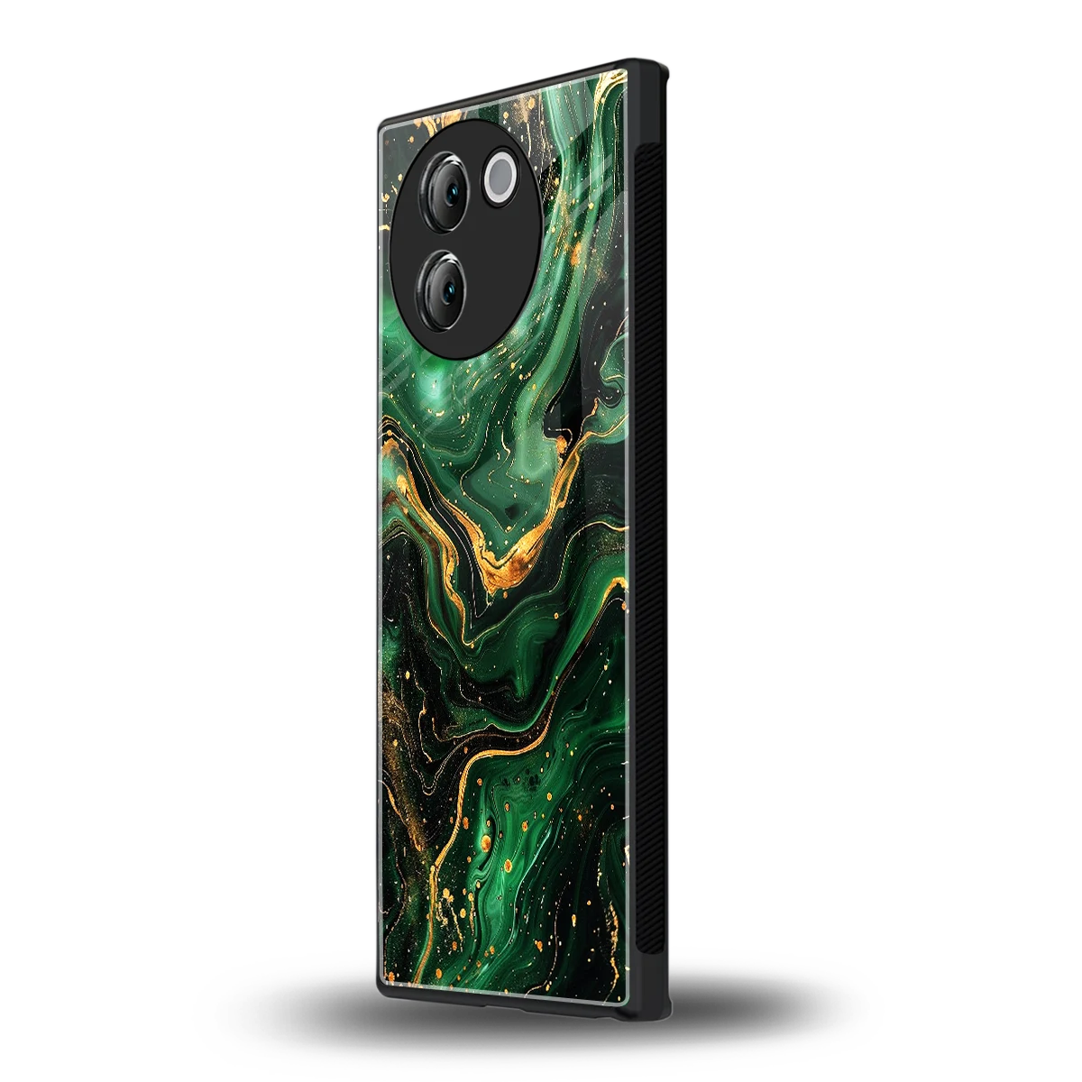 Golden Forest vivo v30e mobile cover | shockproof glass phone case