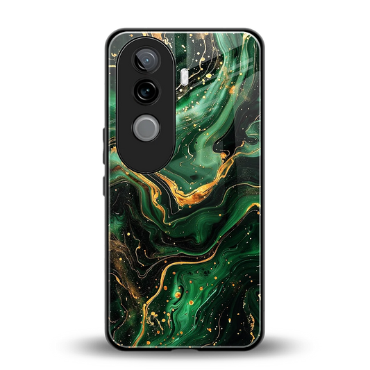 Golden Forest back phone cover | glass case for vivo v40e