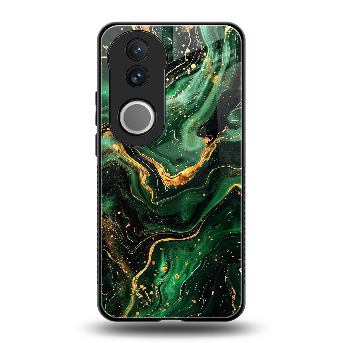 Golden Forest back phone cover | glass case for vivo v50