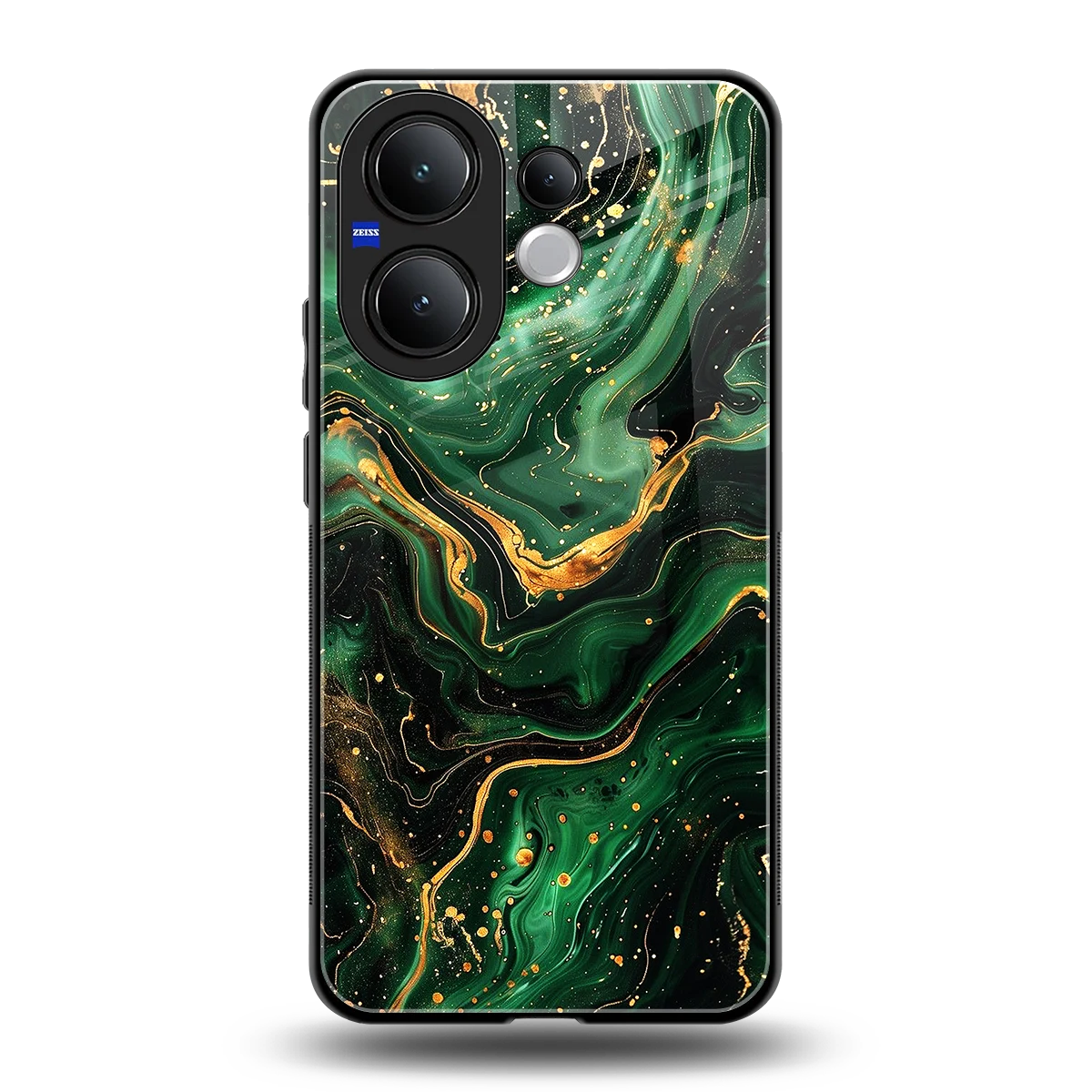 Golden Forest back phone cover | glass case for vivo v60