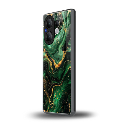 Golden Forest vivo v60 mobile cover | shockproof glass phone case