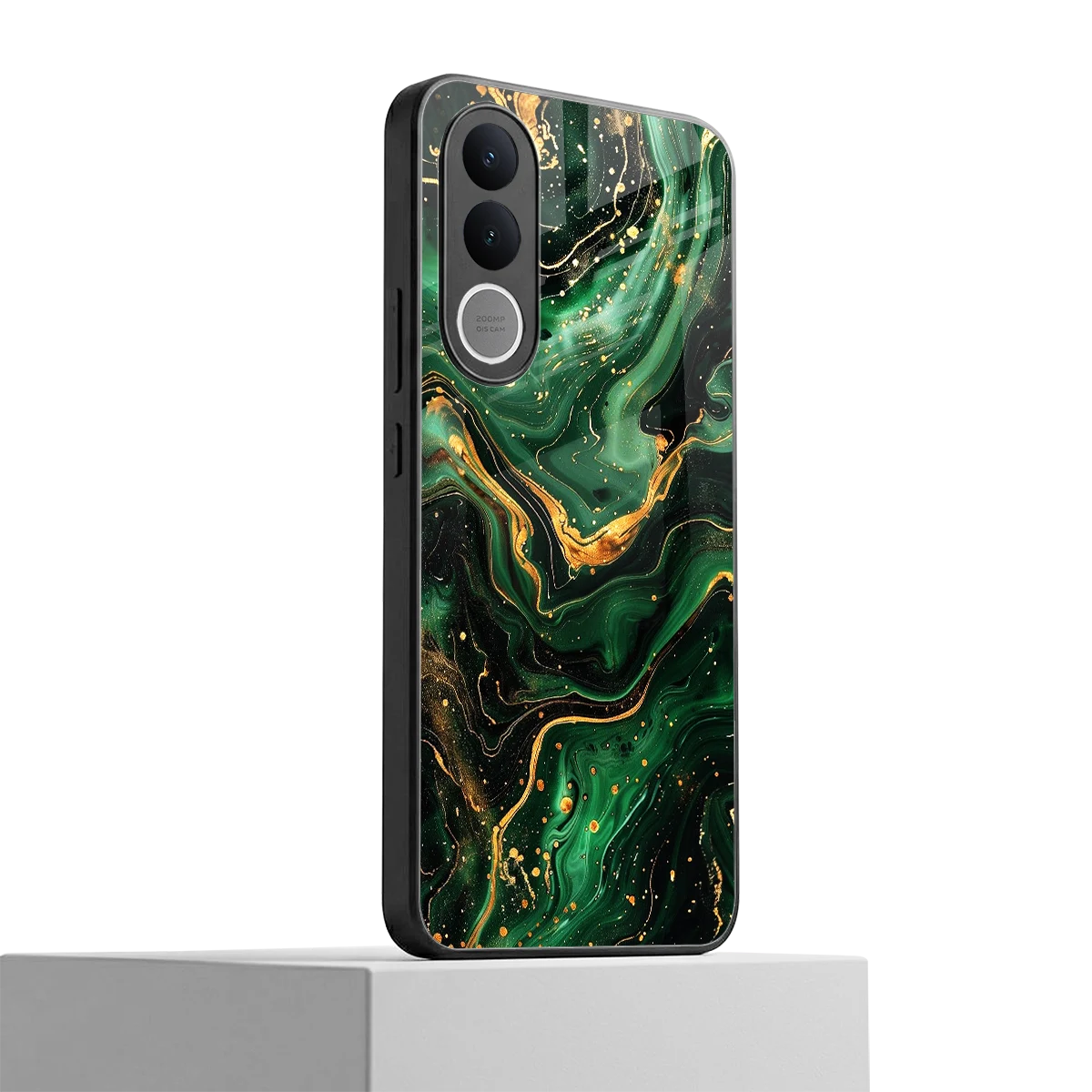 Golden Forest vivo v70 fe mobile cover | shockproof glass phone case