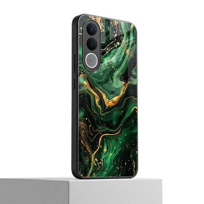 Golden Forest vivo v70 fe mobile cover | shockproof glass phone case