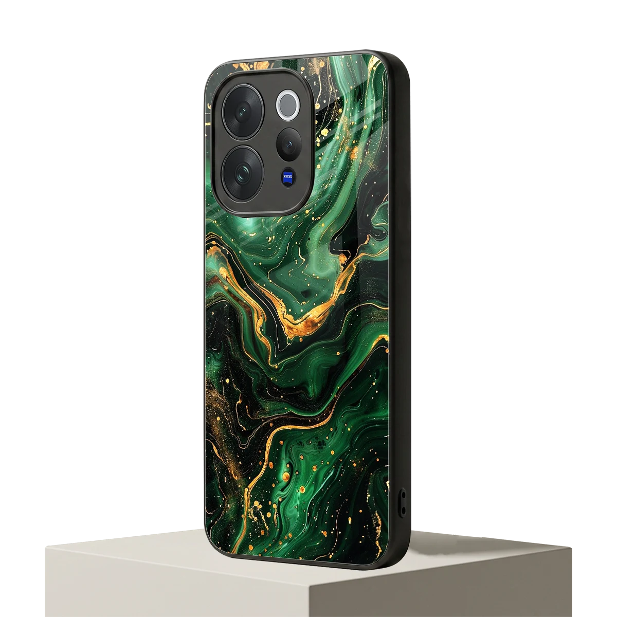 Golden Forest vivo v70 mobile cover | shockproof glass phone case