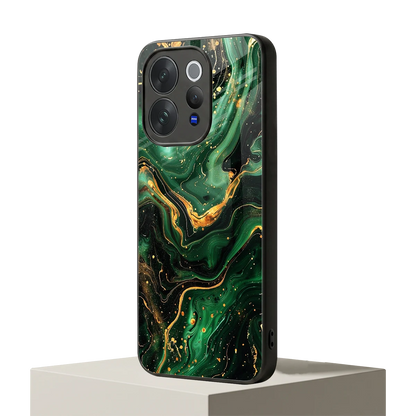 Golden Forest vivo v70 mobile cover | shockproof glass phone case