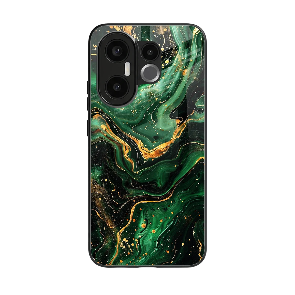 Golden Forest back phone cover | glass case for vivo x200 fe