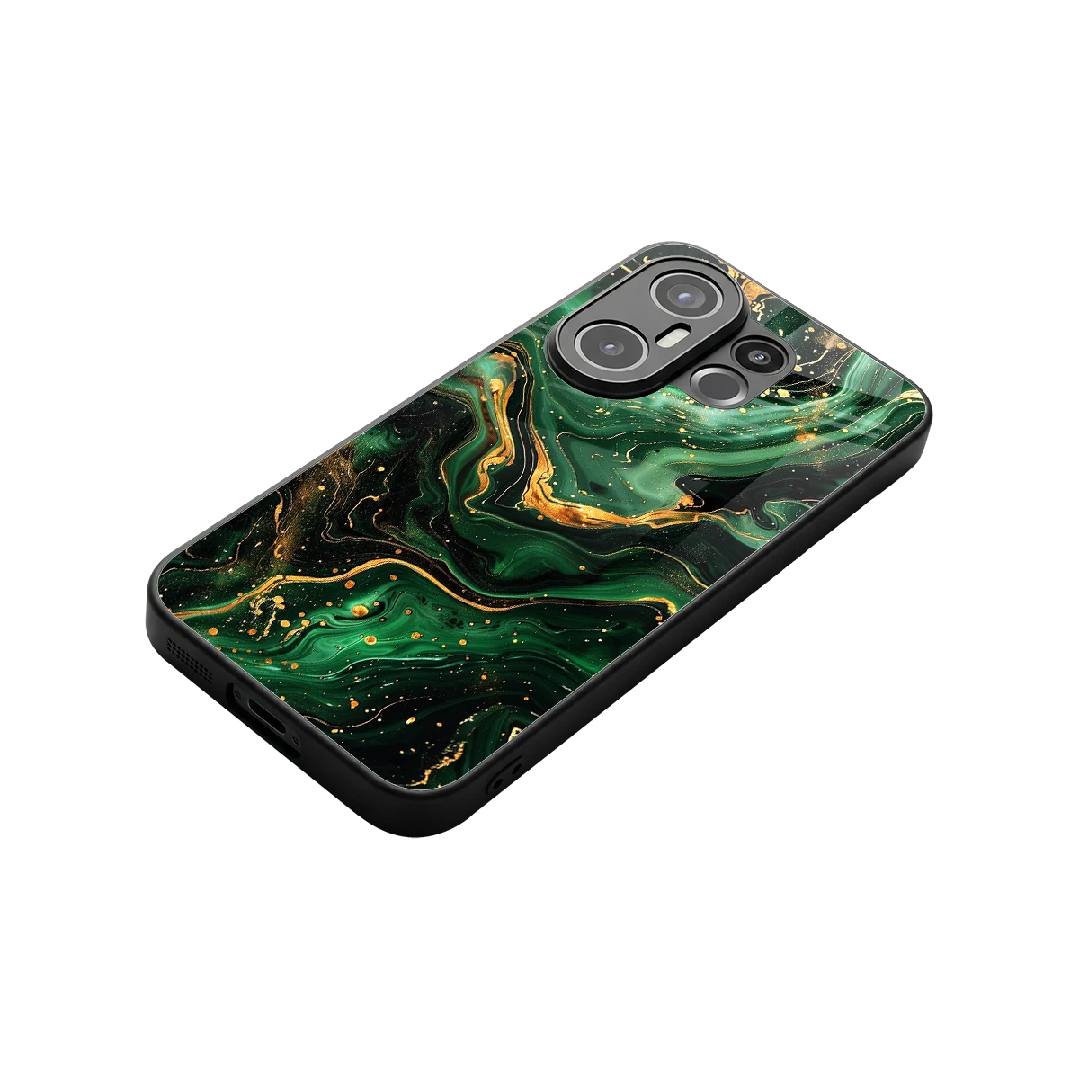 Golden Forest stylish phone case for vivo x200 fe | glossy glass and slim fit