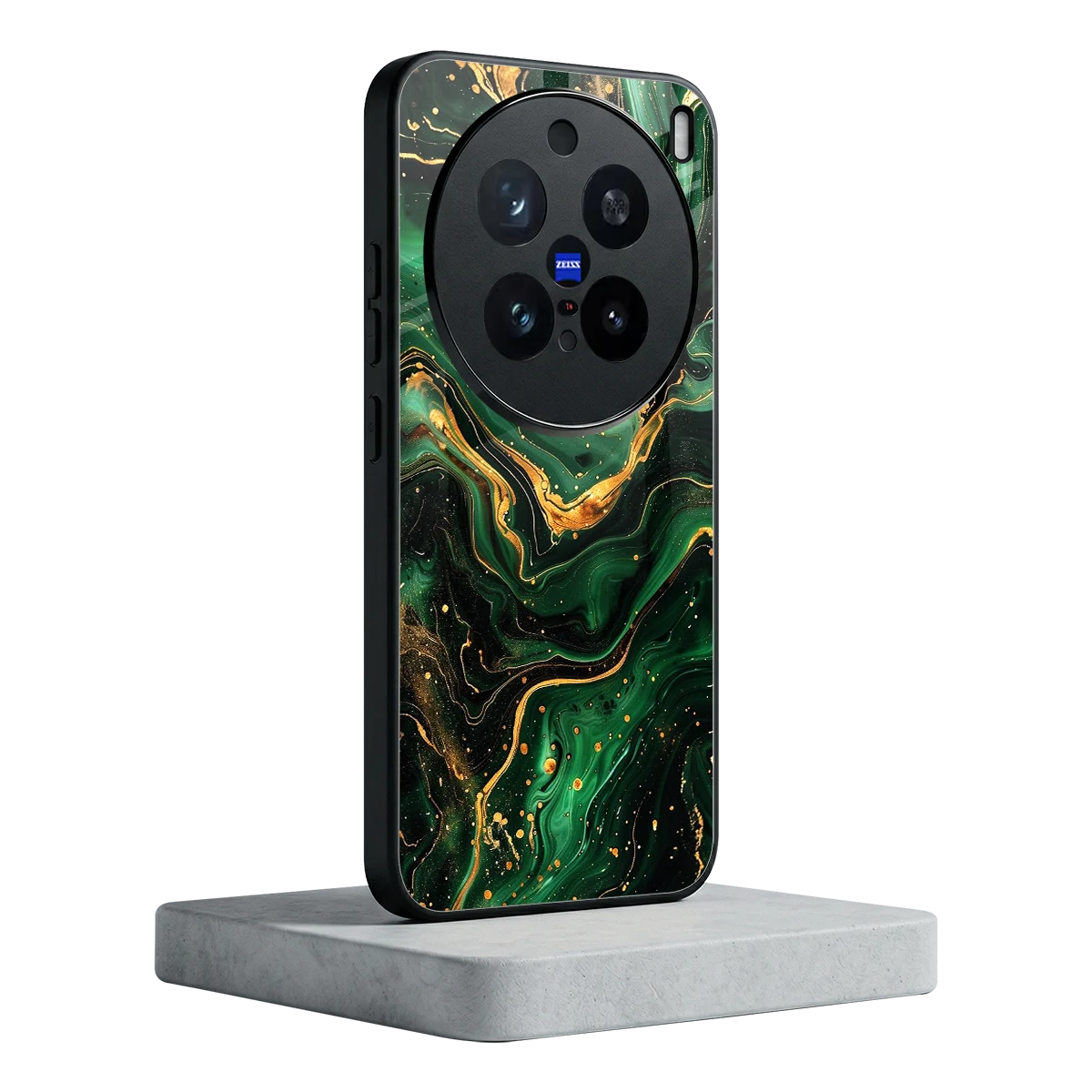 Golden Forest vivo x200 pro mobile cover | shockproof glass phone case