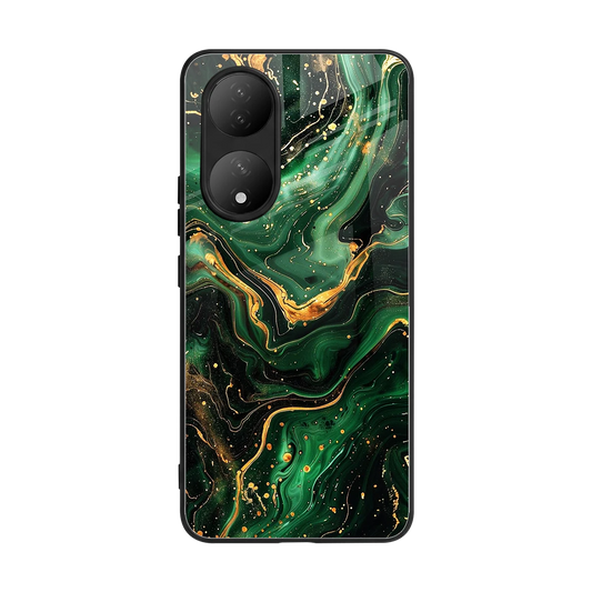 Golden Forest back phone cover | glass case for Vivo-y100