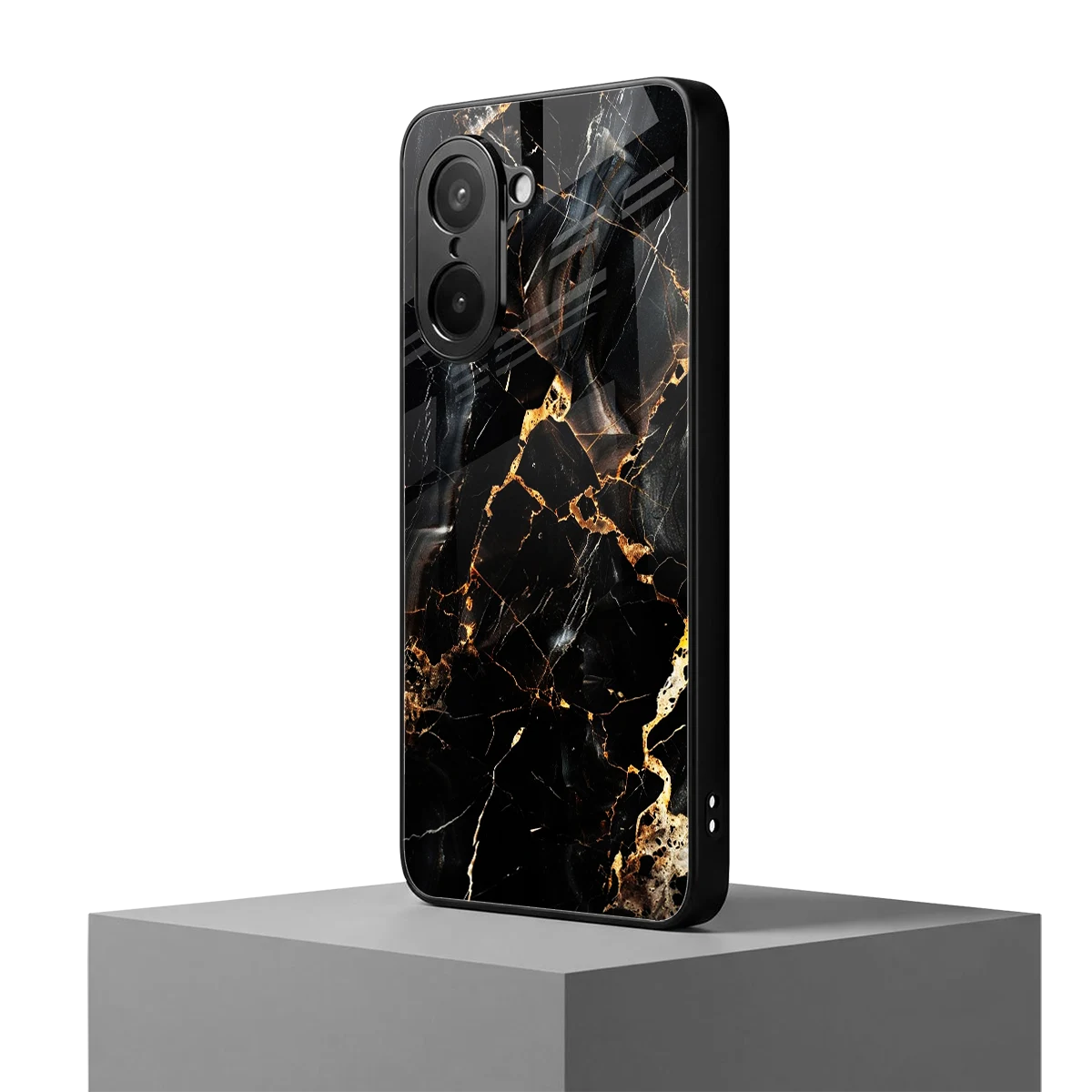 Golden Obsidian oneplus nord ce5 5g mobile cover | shockproof glass phone case