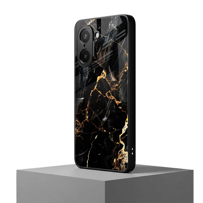 Golden Obsidian oneplus nord ce5 5g mobile cover | shockproof glass phone case