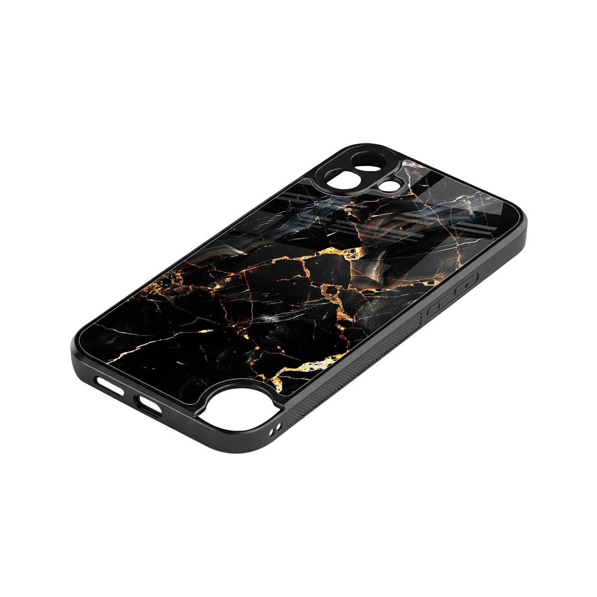 Golden Obsidian stylish phone case for cmf nothing phone 1 | glossy glass and slim fit