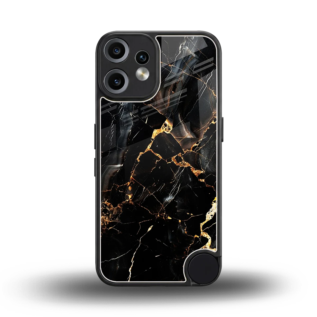 Golden Obsidian back phone cover | glass case for cmf nothing phone 2 pro