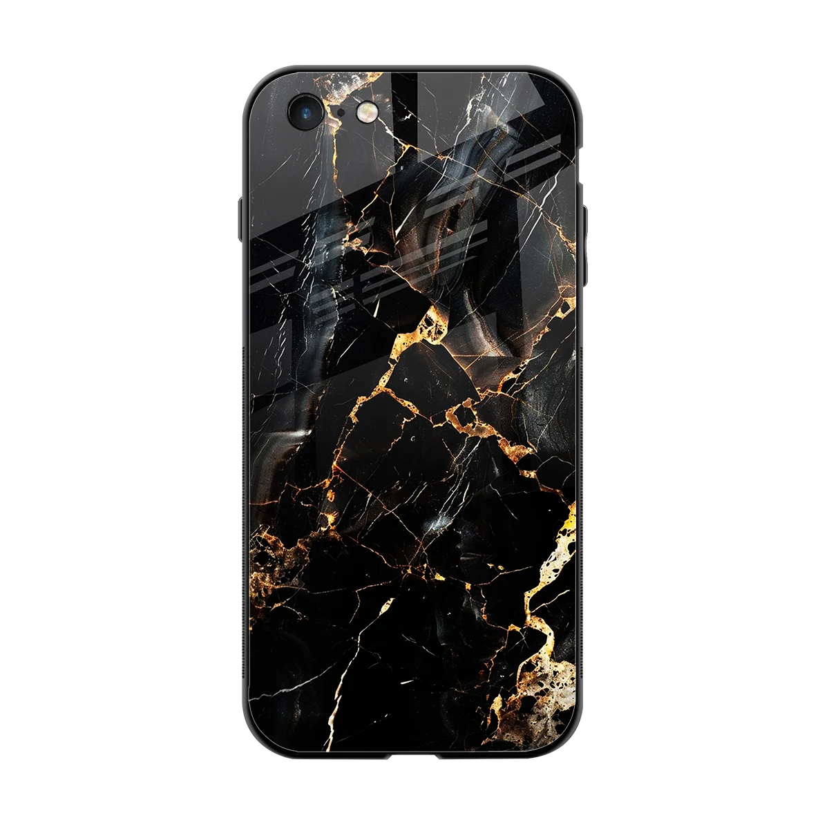 Golden Obsidian back phone cover | glass case for iphone 6s