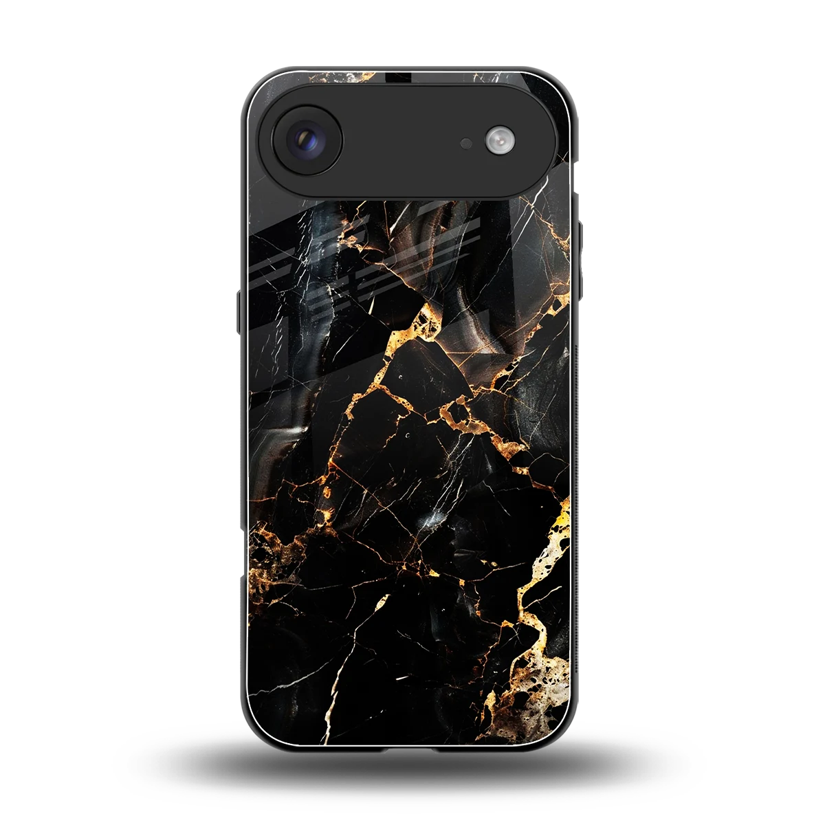 Golden Obsidian back phone cover | glass case for iphone air
