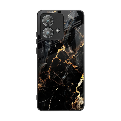 Golden Obsidian back phone cover | glass case for motorola edge 40 neo 5g