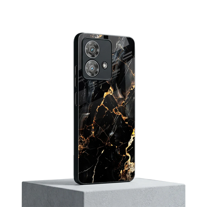 Golden Obsidian motorola edge 40 neo 5g mobile cover | shockproof glass phone case