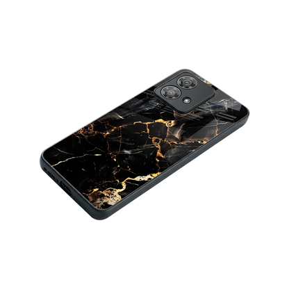 Golden Obsidian stylish phone case for motorola edge 40 neo 5g | glossy glass and slim fit