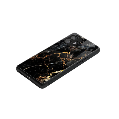 Golden Obsidian stylish phone case for nothing phone 2 | glossy glass and slim fit