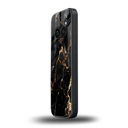 Golden Obsidian nothing phone 2a plus mobile cover | shockproof glass phone case