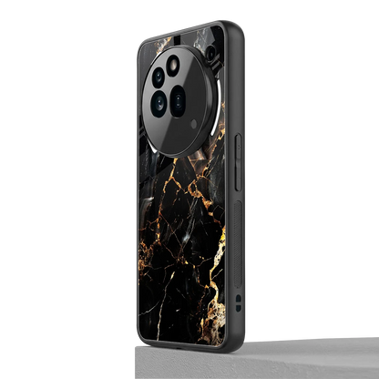 Golden Obsidian nothing phone 3a pro mobile cover | shockproof glass phone case