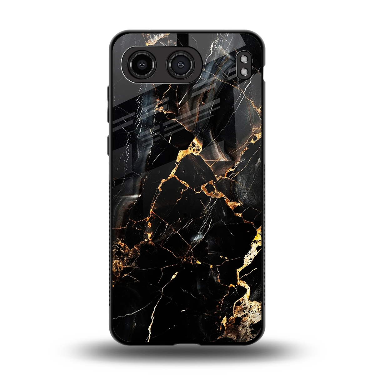 Golden Obsidian back phone cover | glass case for oneplus nord 4