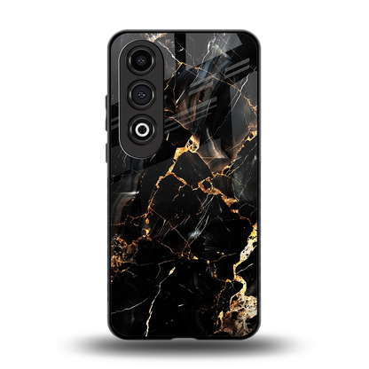 Golden Obsidian back phone cover | glass case for oneplus nord ce 4
