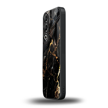 Golden Obsidian oneplus nord ce 4 mobile cover | shockproof glass phone case