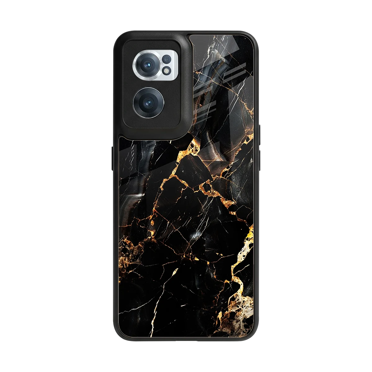 Golden Obsidian back phone cover | glass case for oneplus nord ce 2