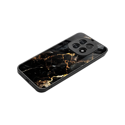Golden Obsidian stylish phone case for oppo f29 5g | glossy glass and slim fit