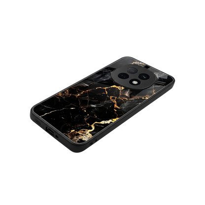 Golden Obsidian stylish phone case for oppo f29 pro 5g | glossy glass and slim fit