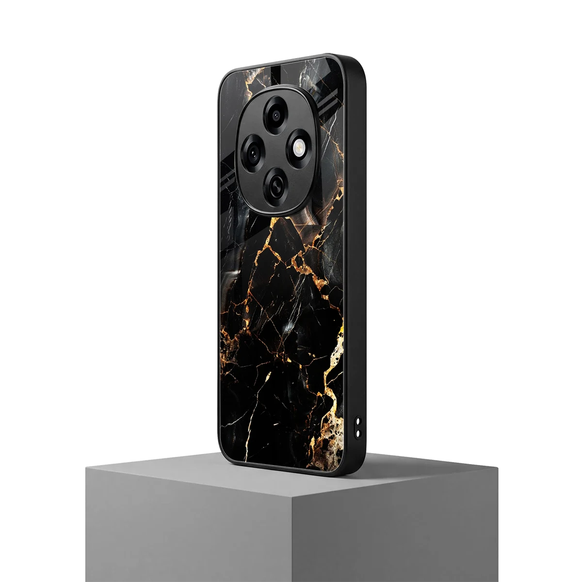 Golden Obsidian oppo f31 pro 5g mobile cover | shockproof glass phone case