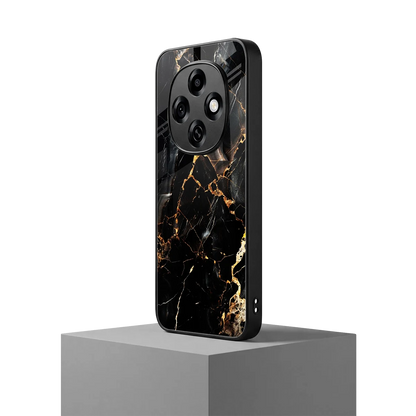 Golden Obsidian oppo f31 pro 5g mobile cover | shockproof glass phone case
