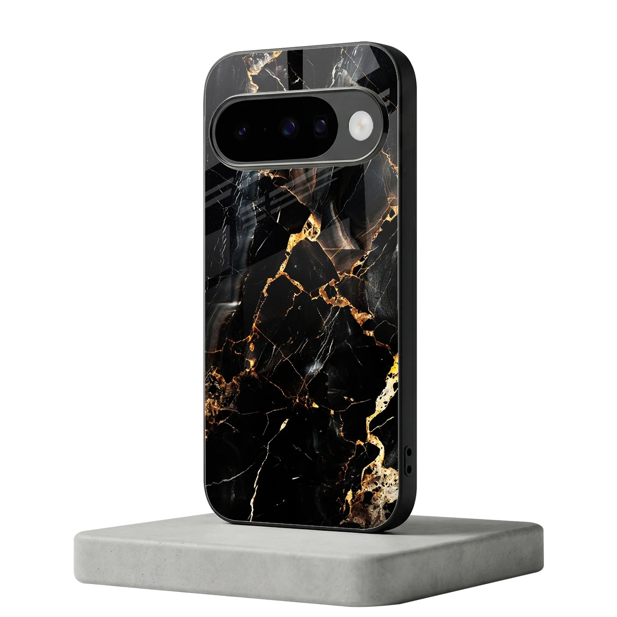 Golden Obsidian google pixel 10 mobile cover | shockproof glass phone case