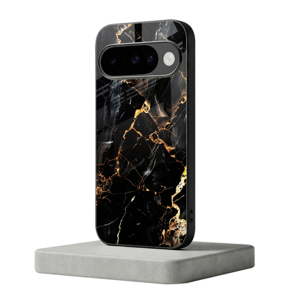 Golden Obsidian google pixel 10 mobile cover | shockproof glass phone case