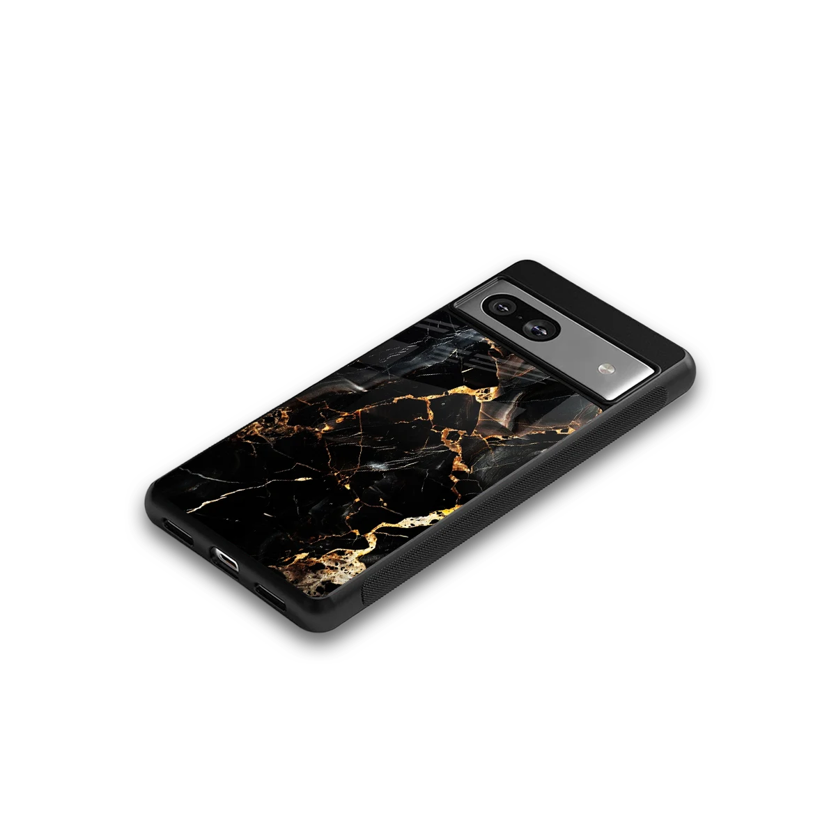 Golden Obsidian google pixel 7a mobile cover | shockproof glass phone case
