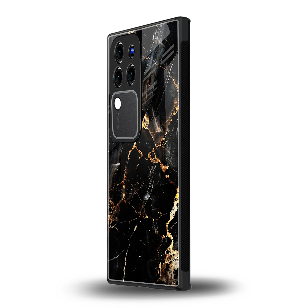Golden Obsidianvivo v30 pro mobile cover | shockproof glass phone case