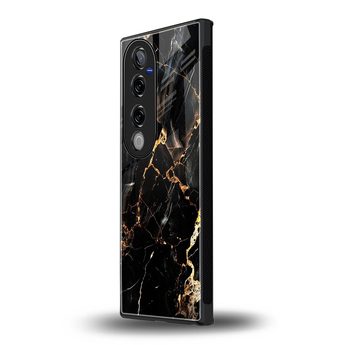 Golden Obsidian vivo v40 pro mobile cover | shockproof glass phone case