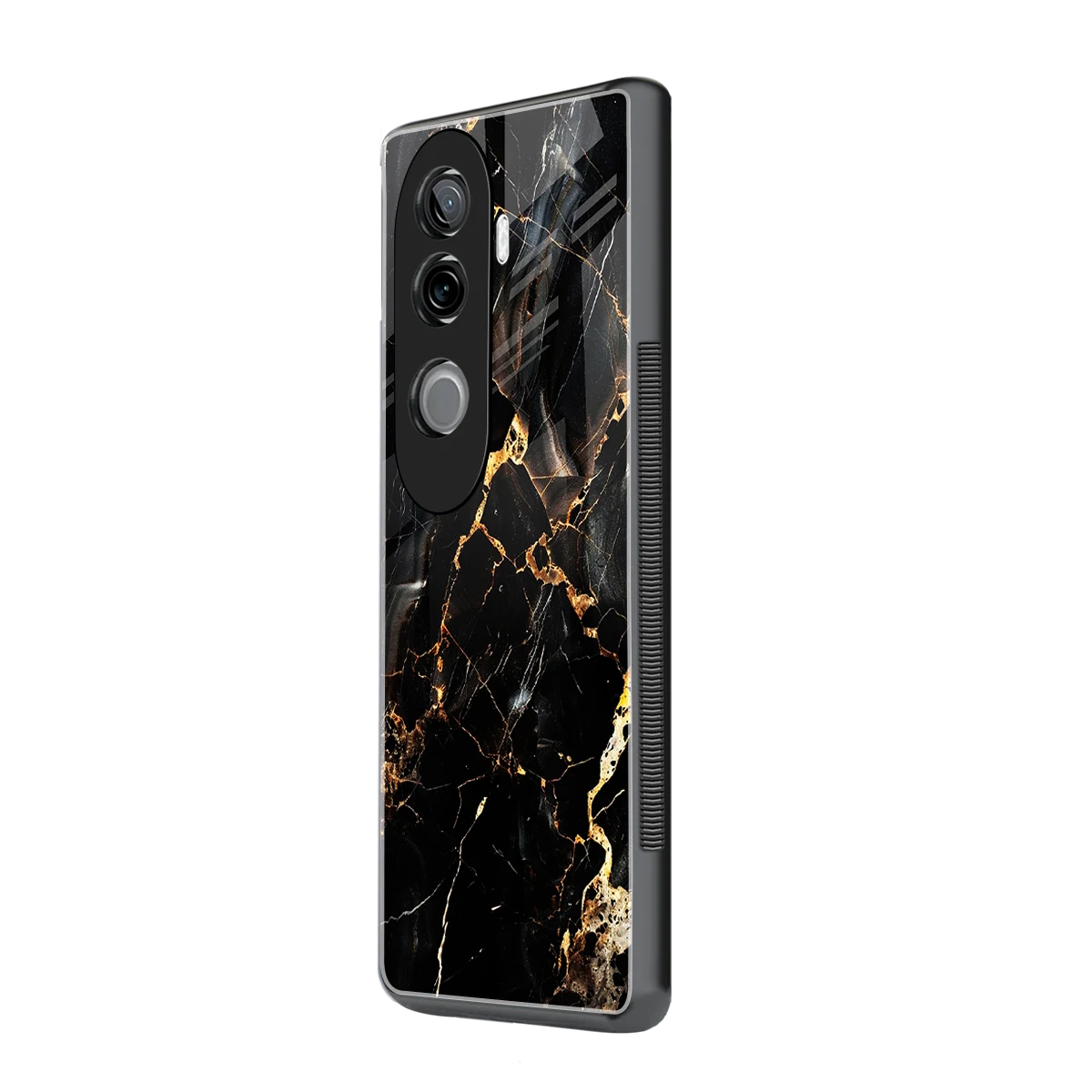 Golden Obsidian vivo v40e mobile cover | shockproof glass phone case