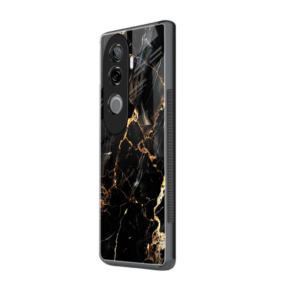 Golden Obsidian vivo v40e mobile cover | shockproof glass phone case